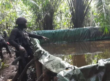 NSCDC bust illegal refinery site in Rivers, arrests three