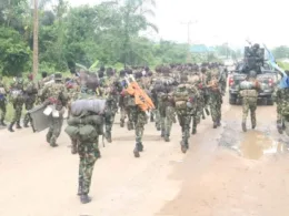 Nigerian soldiers allege non payment of allowances