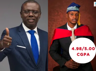 Sanwo-Olu rewards LASU’s Best Graduating Student with N10m