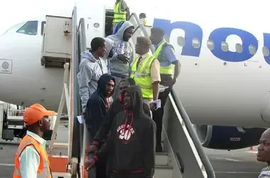 103 Nigerians Deported from Turkey received by FG