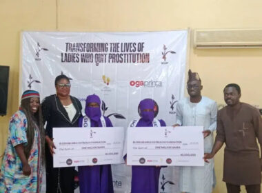 NGO gifts Former sex workers N1 million Each For business