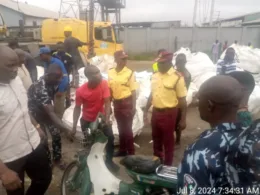 Containerized Truck crushes Female Biker To death in Lagos