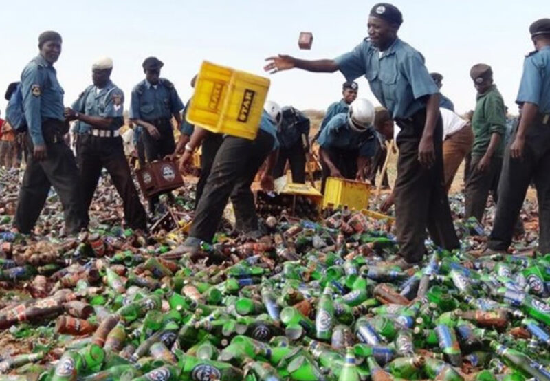 Hisbah destroys N60m alcoholic drinks in Katsina state