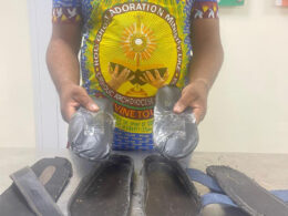 man wearing church uniform arrested with cocaine hidden in sandals