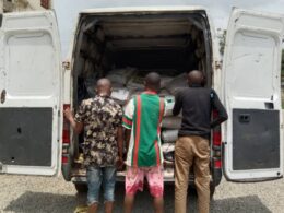 Police Nab 3 Rice Thieves, Recover 96 Bags Of Stolen Rice