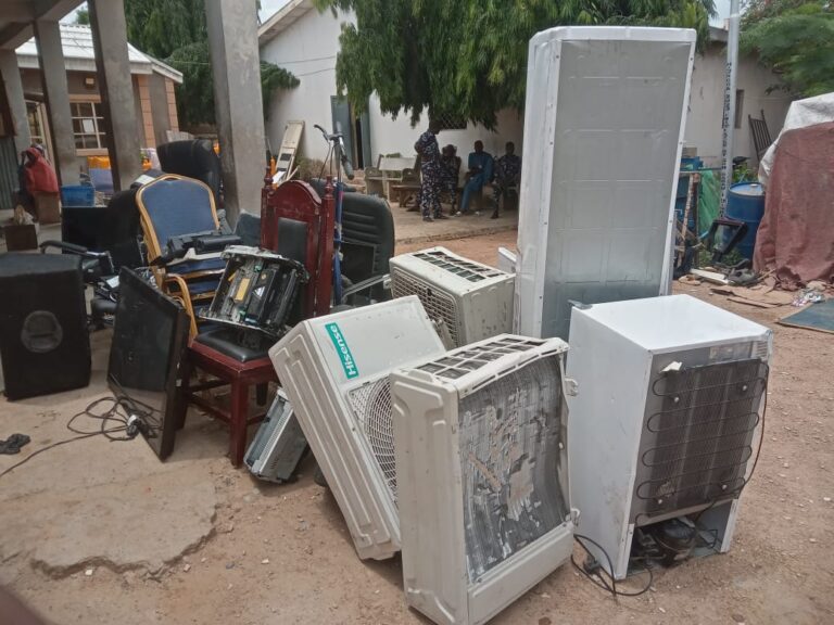 Hunger Protest: Police Parade 296 Suspects and Recover Looted Items in Kano [PHOTO] Kano