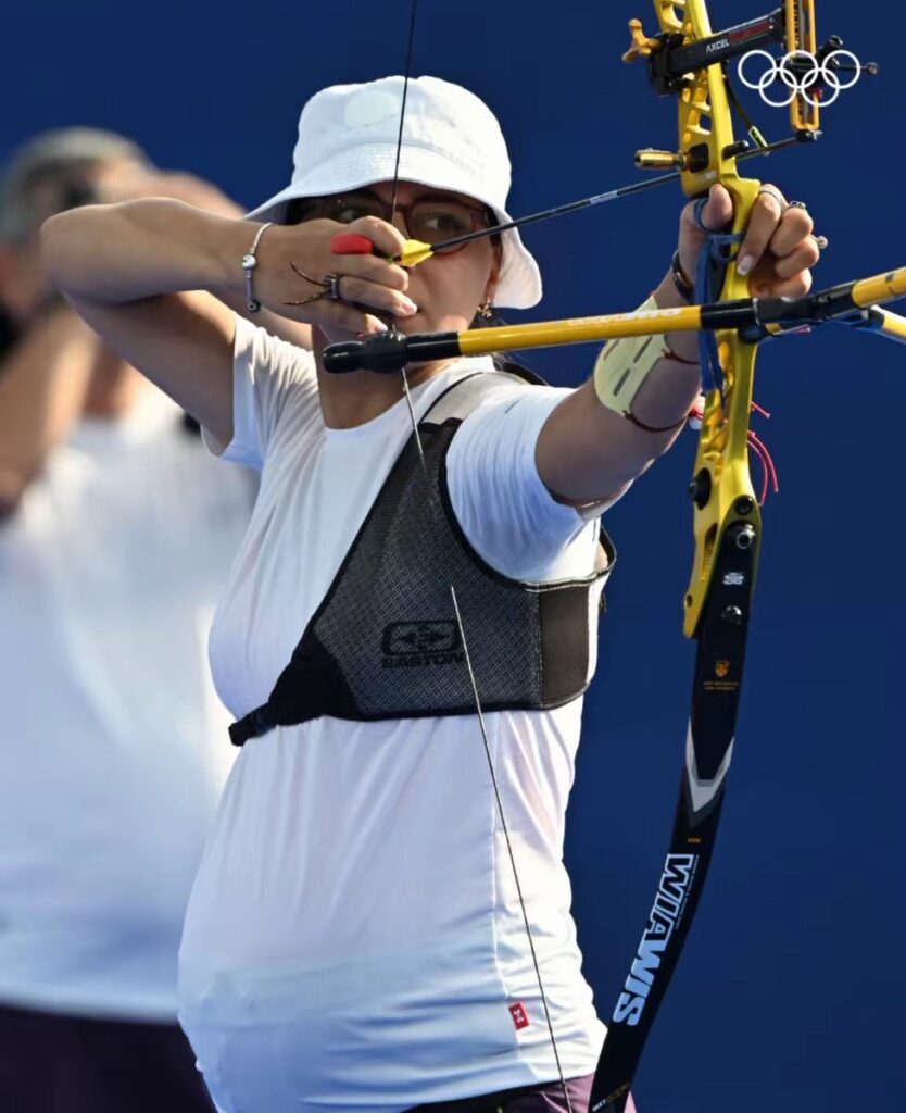 Paris Olympics 2024: Pregnant Archer's Unborn child brings Good Luck [Photos] Archer