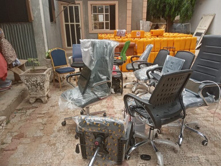 Hunger Protest: Police Parade 296 Suspects and Recover Looted Items in Kano [PHOTO] Kano