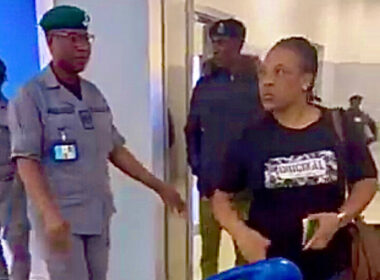 woman tears husband’s passport after returning from abroad