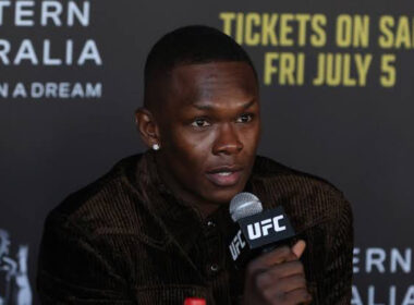 Don’t follow my footsteps, Israel Adesanya tells aspiring athletes