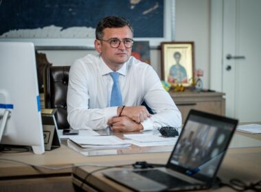 Ukraine's Foreign Minister Dmytro Kuleba