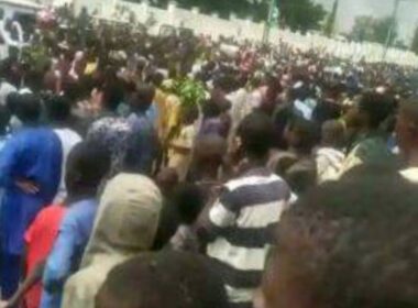 Protesters Defy Curfew, Stage Protest in Kano LG