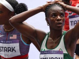 Tobi Amusan Eliminated from 100m Hurdles Final