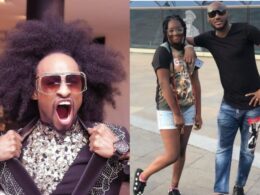 2Face Responds Hilariously To Denrele Edun's Playful Marriage Proposal For Daughter Isabella Idiba Denrele Edun and 2Face