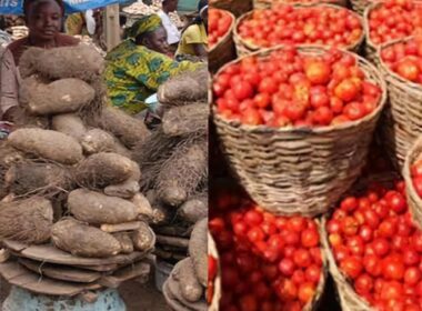 Tomato and Yam Prices Drop in July 2024, Despite Soaring Year-on-Year Costs