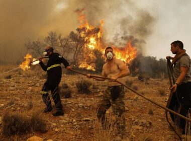 A Massive Wildfire Continues to Rage as Greece Calls for International Aid