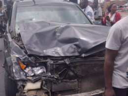 SUV Crashes into a herd Of cattle in Lagos, 2 cows Dead