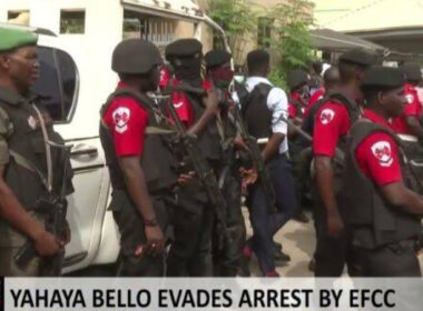 EFCC Storms Kogi State Governor's Lodge, Fights Gun Battle to Arrest Yahaya Bello