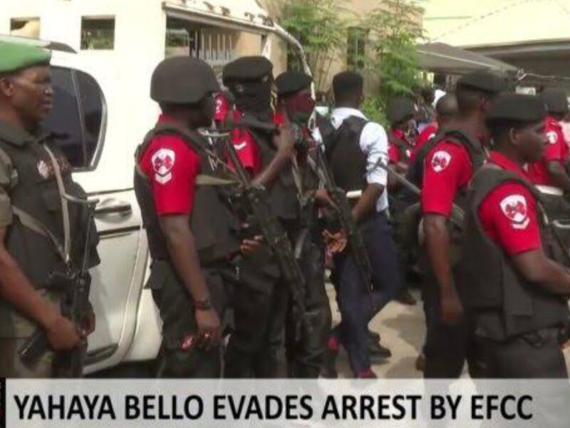EFCC Storms Kogi State Governor's Lodge, Fights Gun Battle to Arrest Yahaya Bello