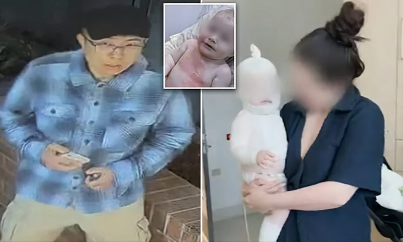 Global Search Intensifies for Man Who Poured Hot Coffee on Baby in Brisbane Park