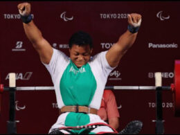 Nigerian Powerlifter Sets New World Record, Wins Gold at Paris 2024 Paralympics