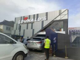Cubana Chiefpriest's  Donald’s Fast Food Sealed Off By Lagos Government