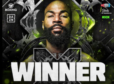 Former BBNaija star, Mike Edwards wins His boxing debut against Jake Cornish