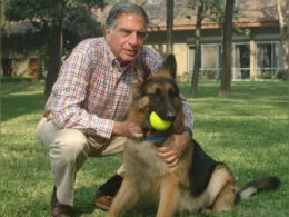 Billionaire Ratan Tata will £91 Million to His Loyal German Shepherd