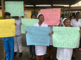 Ogun State Nurses Protest Against Consultant's Assault on Student