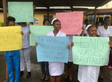 Ogun State Nurses Protest Against Consultant's Assault on Student
