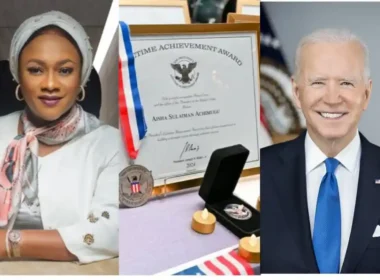 Nigerian Industrialist Dr. Achimugu Honored With President Biden's Lifetime Achievement Award