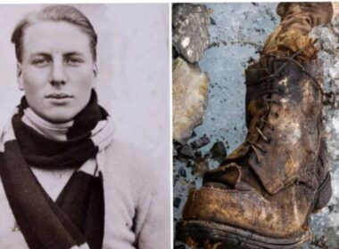 Sandy Irvine's Boot seen 100 Yrs After vanishing on Everest