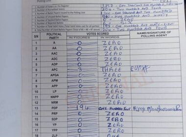 OndoDecides2024: PDP Governorship Candidate, Ajayi Wins Polling Unit