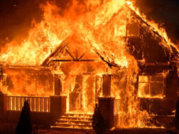 Husband Sets Home and Himself Ablaze Following Family Dispute Husband Sets Home and Himself Ablaze Following Family Dispute