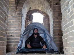 Omar Nok Completes 46,000 km Adventure to Japan By Trekking