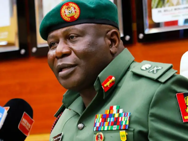 Reps Confirms Oluyede as Chief of Army Staff