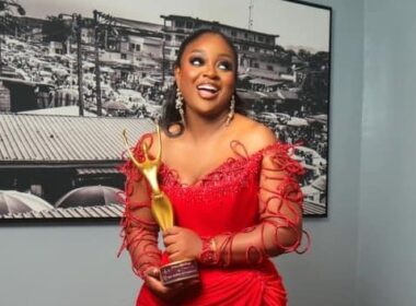 Jackie Appiah Wins Best Actress In A Leading Role At 2024 AMAAs For The Film “Red Carpet” Jackie Appiah