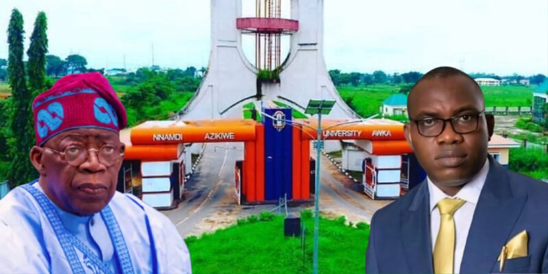 Tinubu Dissolves UNIZIK Governing Council, Sacks VC and Registrar Over Appointment Scandal