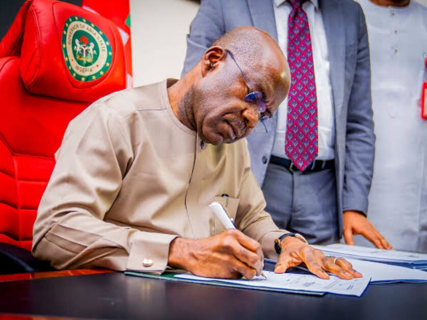 Governor Otti Appoints new Head of Service alex otti