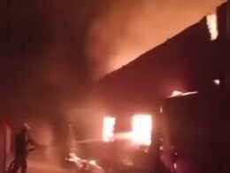 Fire Razes Deeper Life Church, Shops in Nsukka Fire Razes Deeper Life Church, Shops in Nsukka