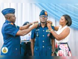 Air Force Decorates Spokesman Akinboyewa as AVM, Promotes 18 Senior Officers