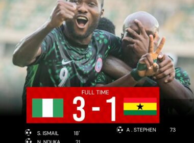 Super Eagles B Crush Ghana 3-1, End Six-Year CHAN Drought [VIDEO]