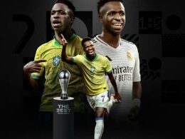 Vinícius Júnior Claims 2024 FIFA Men’s Player Of The Year Award, Edges Rodri [VIDEO]
