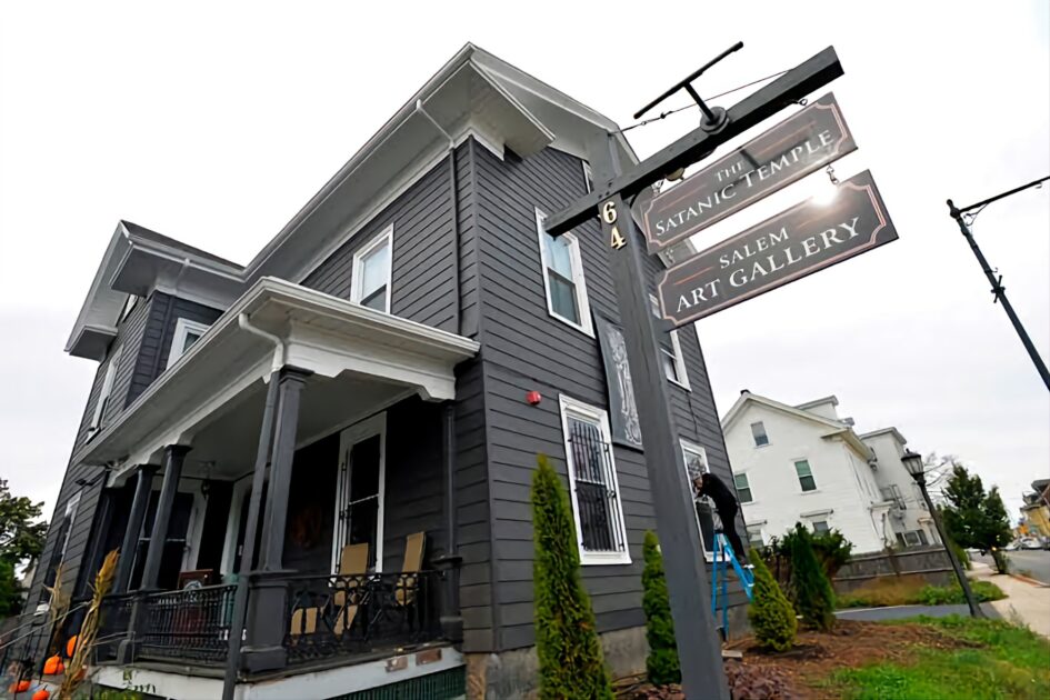 Russia Bans And Declares The Satanic Temple an ‘Undesirable’ Religious Organization The headquarters of The Satanic Temple in Salem, Massachusetts