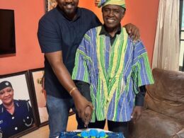 Ghanaian Actor John Dumelo Loses Father at 75