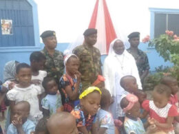 Nigerian Navy donates foodstuffs to orphanage In Anambra