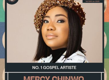 Mercy Chinwo Crowned Nigeria's No. 1 Gospel Artiste for 2024
