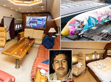 From Drug Lord to Luxury Stay: Step Inside Pablo Escobar’s Former Private Jet, Now an Airbnb