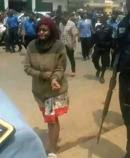 she was picked up and brought back to Yaoundé for her trial.
