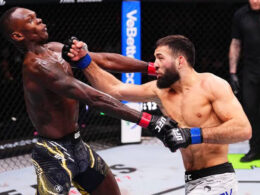 Israel Adesanya Suffers Second Round Knockout Defeat To Nassourdine Imavov
